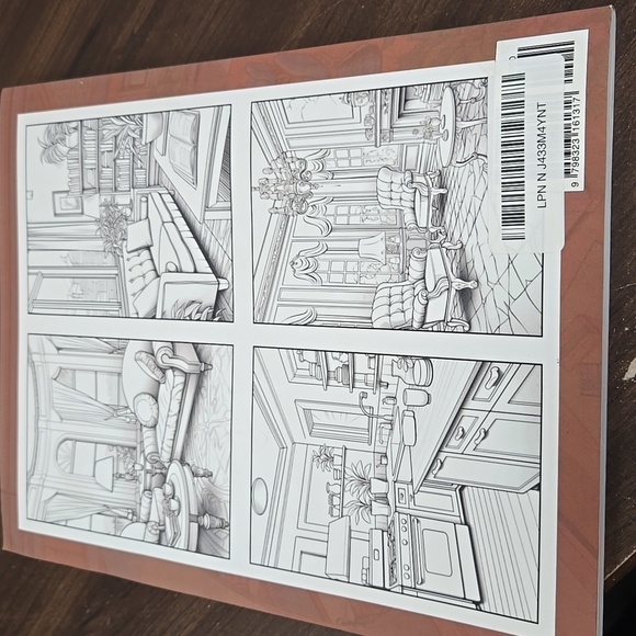 Interior Designs Coloring Book - Picture 2 of 4